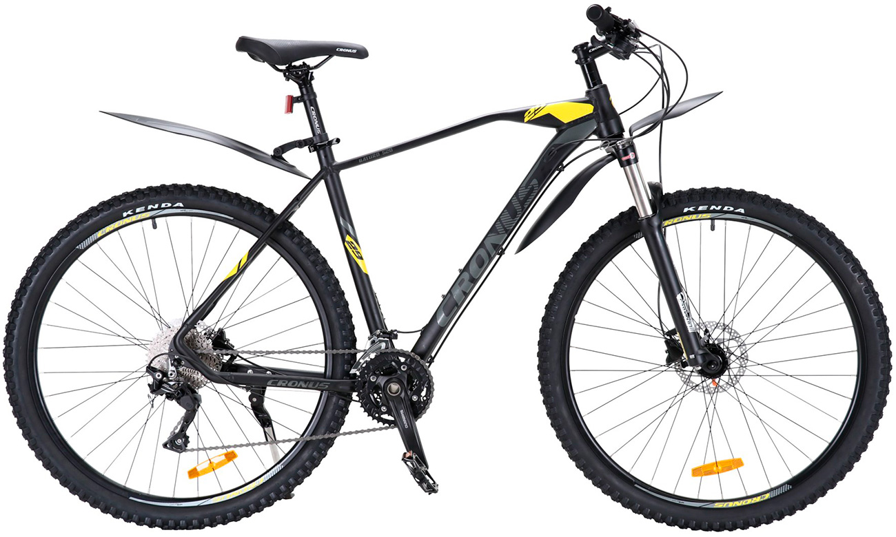 Фотографія Велосипед Cronus BATURO 520 29" (2020) 2020 Чорно-жовтий